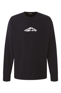 Хлопковый лонгслив Icon Dsquared2