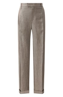 Льняные брюки Brunello Cucinelli