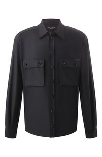 Шерстяная рубашка Dolce & Gabbana