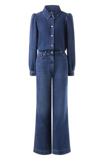 Джинсовый комбинезон 7 For All Mankind