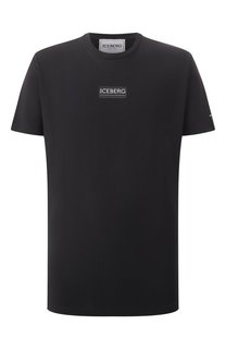Хлопковая футболка Iceberg