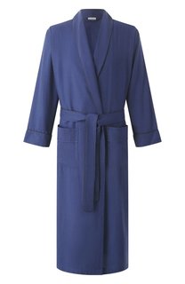 Халат из хлопка и шерсти Zimmerli