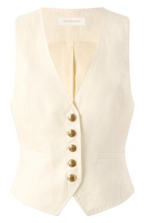 Льняной жилет Zimmermann