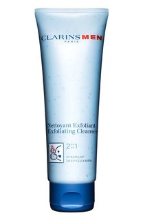 Очищающий и отшелушивающий крем для лица "2 в 1" Men (125ml) Clarins