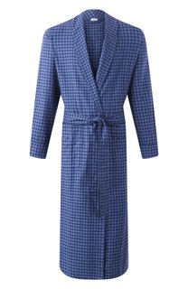 Халат из хлопка и шерсти Zimmerli