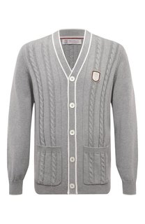 Хлопковый кардиган Brunello Cucinelli