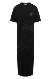 Хлопковое платье Brunello Cucinelli