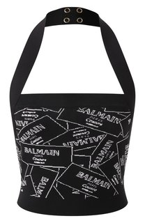 Топ из вискозы Balmain