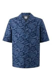 Хлопковая рубашка Brunello Cucinelli