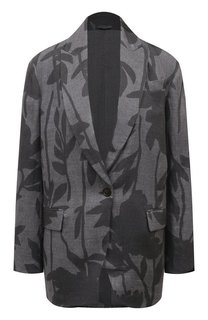 Льняной жакет Brunello Cucinelli