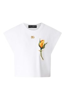Хлопковая футболка Dolce & Gabbana