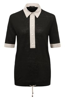 Льняное поло Kiton