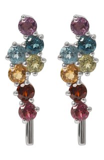 Серьги с радужными созвездиями Secrets jewelry