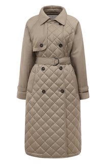 Утепленный тренч Brunello Cucinelli