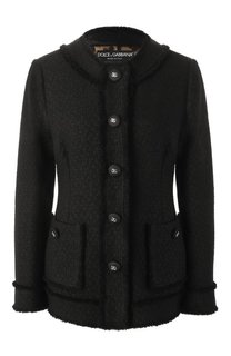 Жакет из шерсти и вискозы Dolce & Gabbana