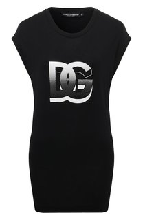 Футболка из вискозы Dolce & Gabbana