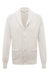 Хлопковый кардиган Brunello Cucinelli
