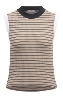 Хлопковый топ Brunello Cucinelli