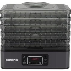 Сушилка для овощей и фруктов Polaris PFD 2108PV 6 под. черный