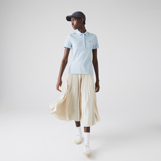 Женское поло Lacoste Slim Fit из эластичного хлопка