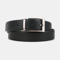 ROSHAL05-P-01/02 Ремень мужской Ralf Ringer,нат ур.кожа,3,4*110-130см,черн/кор