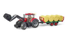 Трактор Case IH Optum 300CVX с погрузчиком Bruder
