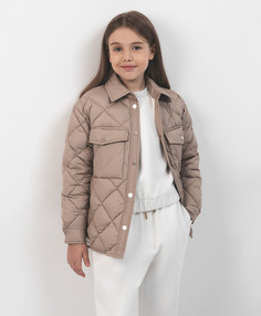 Куртка демисезонная стёганая бежевая Gulliver Select (110)