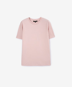 Футболка базовая с коротким рукавом розовая GLVR