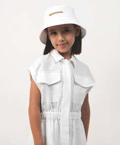 Панама из льна белая Gulliver Select