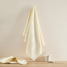 Полотенце махровое Zigzag, лен Cozy Home