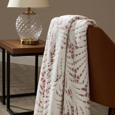 Плед Foliate, розовый Cozy Home