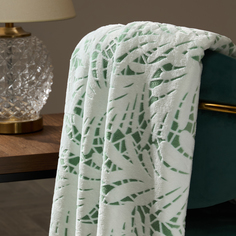 Плед Foliate, зеленый Cozy Home