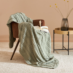 Плед Ituero, зеленый Cozy Home