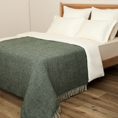 Плед Treccia, зеленый Cozy Home
