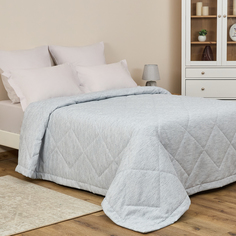 Покрывало Lucentezza, голубое Cozy Home