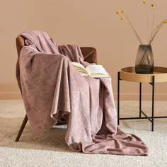 Плед Casella, пудровый Cozy Home