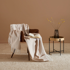 Плед Valenza, бежевый Cozy Home