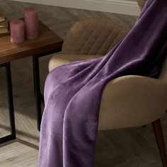 Плед Supersoft, фиолет Cozy Home