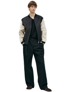 Черный бомбер на молнии Dries Van Noten