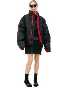 Двусторонний пуховик на молнии Balenciaga