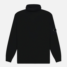 Мужской свитер C.P. Company Fleece Knit Turtel Neck, цвет чёрный, размер L