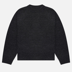 Мужской свитер MKI Miyuki-Zoku Mohair Blend Knit Crew, цвет чёрный, размер L
