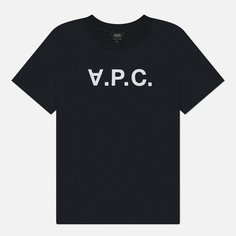 Мужская футболка A.P.C. Standard Grand V.P.C. GOTS, цвет синий, размер S