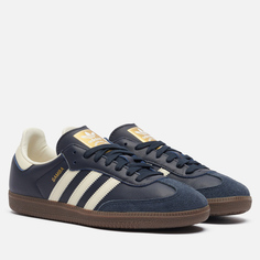 Кроссовки adidas Originals Samba OG, цвет синий, размер 40 EU