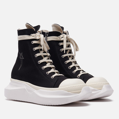 Мужские кроссовки Rick Owens DRKSHDW Hollywood Denim Abstract, цвет чёрный, размер 45 EU