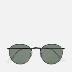 Солнцезащитные очки Ray-Ban Round Metal Legend Gold, цвет чёрный, размер 50mm