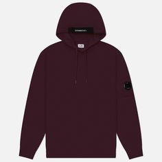 Мужская толстовка C.P. Company Diagonal Raised Fleece Lens Adjustable Hoodie, цвет фиолетовый, размер XXL