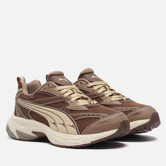 Кроссовки Puma Morphic Retro, цвет коричневый, размер 44.5 EU