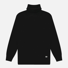 Мужской свитер C.P. Company Alpaca Wool Turtel Neck, цвет чёрный, размер XL