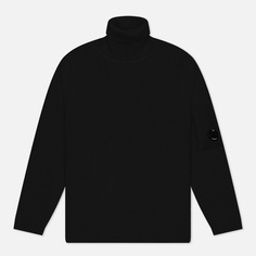 Мужской свитер C.P. Company Re-Wool Turtel Neck Knit, цвет чёрный, размер M